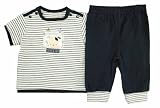 Rene Rofe "First Sail" 2-Piece Outfit (Sizes 0M - 9M) Navy/White 3-6 Months