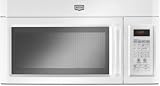 Maytag MMV1163DW 1.6 cu. ft. 1000 Watt Combination Range Hood Microwave White 41pnjLicYPL. SL160 Maytag MMV1163DW 1.6 cu. ft. 1000 Watt Combination Range Hood Microwave White