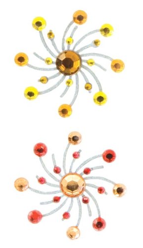 Karen Foster Design Swirl Burst Brads Sunset, 
