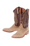 Lucchese 'T4495' Elephant Cowboy Boots H/D Mens - Taupe