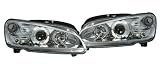 Produkt-Bild: Angel Eyes Scheinwerfer Set, passend f&uuml;r Peugeot 106, Mod. Bj. 4/96-7/04. Ausf&uuml;hrung: Klarglas Chrom.