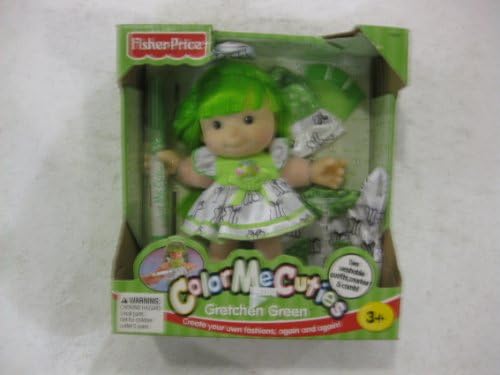 Color Me Cuties Grechen Green Fisher Price From 2000