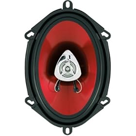 Boss Audio Systems CH5720 5-Inch x 7-Inch 2-Way Chaos Series Speaker by BOSS