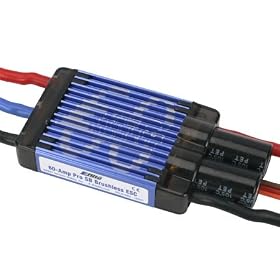 60-Amp Pro Switch-Mode BEC Brushless ESC from Toy RC Airplanes
