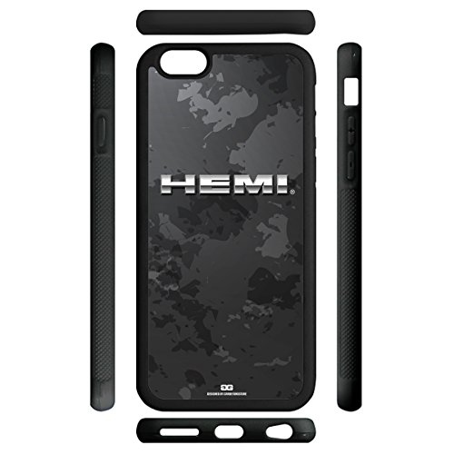 Dodge RAM HEMI 3D iPhone 6 Black TPU Rubber Phone Case