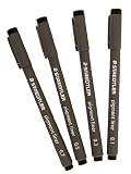 Staedtler Pigment Liner Sketch Pen Set set of 4