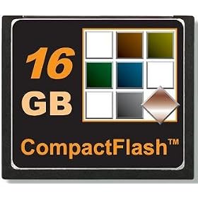 16GB Compact Flash for Nikon, Canon, Sony Digital SLR camera by Topram by Topram