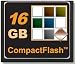16GB Compact Flash for Nikon, Canon, Sony Digital SLR camera by Topram
