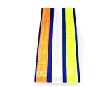 Nathan Tri-Color Ankle Band (Single) (Yellow/Grey/Orange)
