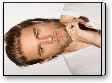 ArtShop Gallery Wrapped Charlie Hunnam Custom Modern Art Painting Wall Decor Canvas Print