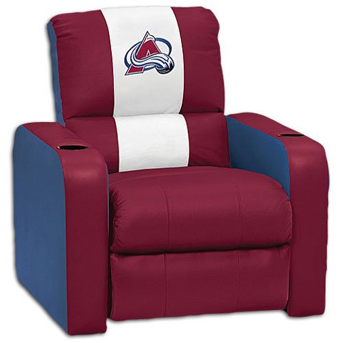 Buy DreamSeat Colorado Avalanche NHL Leather Recliner by Dreamseat now!