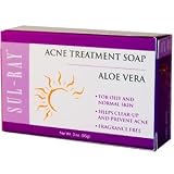 At Last Naturals, Acne Treatment Soap, Aloe Vera, 85g