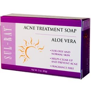 At Last Naturals, Acne Treatment Soap, Aloe Vera, 85g