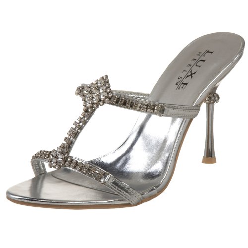 Pleaser Women's Jewel-04 T-Strap Slide Sandal