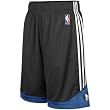 adidas Minnesota Timberwolves Black Pre-Game Mesh Basketball Shorts