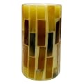 Artificial Wax Bone Candle - 3x6"