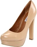 Steve Madden Women’s Beasst Platform Pump,Blush Patent,8.5 M US