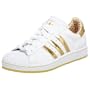 adidas Originals Women's Superstar 2 Sneaker,White/Gold/White,9 M