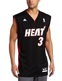 Miami Heat Dwyane Wade Mens Black NBA Replica Jersey
