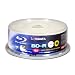 Ridata BDR-254-RDIWN-CB25 4X 25 GB Inkjet White Hub-Printable, 25-Piece Cake Box of Discs