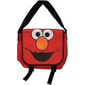 【FBA】セサミストリート　エルモ メッセンジャーバッグ Sesame Street Bag　クッキーモンスター