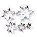 UNKE 5Pcs Snowflake Ice Crystal Cookie Cutter, Stainless Steel Candy Making Molds