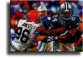 Completely Handpainted American Football Sport Painting, Custom Order FL2187, Oil on Canvas, with Option to Paint Jerry, Brett & Co. from Any Other Favorite Photograph or Picture, Unframed, Size 11