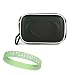 Black Eva Slim Carrying Case For Canon Digital Camera models:Canon SD890IS Canon SD950IS Canon SD1100IS Canon SD790IS PowerShot SD1000 PowerShot SD750 PowerShot SD800 IS PowerShot SD900 PowerShot SD600 PowerShot SD630 PowerShot SD700 IS PowerShot SD450 PowerShot SD500 PowerShot SD300 PowerShot SD400 PowerShot SD430 Powershot SD30 PowerShot SD40 + Live*Laugh*Love Wristband!!!