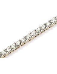 14K Yellow Gold Diamond Bracelet