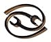 2 Small Black Earhooks for LG HBM-810 HBM-755 HBM-750 HBM-560 HBM-585 HBM-580 HBM-230 HBM-235 HBM-770 HBM-760 HBM-730 HBM-570 HBM-530 HBM-520 HBM-800 HBM-310 HBM-210 Solar Wireless Bluetooth Headset Ear Hook Loop Clip Earhook Hooks Loops Clips Earloop Earclip Earloops Earclip Replacement Part Parts