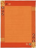 Rainbow 2078 Teppich handgetuftet in orange 190/280cm