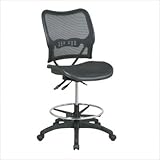 OSP SPACE AIR GRID SEAT & BACK DUAL FUNCTION DRAFTING STOOLS OSP SPACE AIR GRID SEAT & BACK DUAL FUNCTION DRAFTING STOOLS