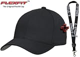 Original Flexfit Cap von Yupoong in 21 Farben + Schlüsselband von 2stoned