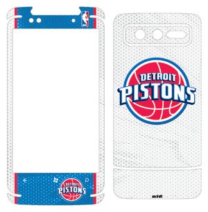 Skinit Detroit Pistons Away Jersey Vinyl Skin for HTC Trophy