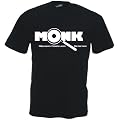 MONK Fun Shirt S M L XL XXL 3XL 4XL 5XL (15 Farben)