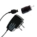 Samsung Travel Charger and Samsung AACP200DBE Bluetooth Adapter and for Samsung WEP 200 300 301 410 430 500 250 450 350 Bluetooth Headset