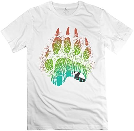 Panda Track White T-shirt For Men S