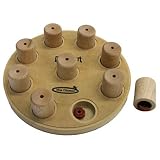 Outdoor Living : Dog Smart Interactive Wooden Dog Toy