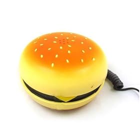 NAVITECH - T�l�phone Hamburger, comme vu dans le film "Juno", t�l�phone fixe