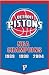 Detroit Pistons 24 x 36 NBA Dynasty Banner from Winning Streak Sports