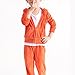 Banner Bonnie Girls' Velour Long Zip Hoodie Tracksuit Sweatshirt Sweatpant Sets