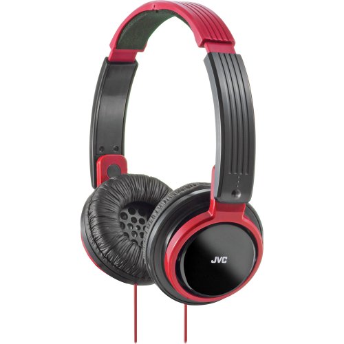 JVC HAS200R Riptidz High Quality Headphones (Red)