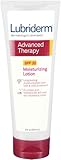 LUBRIDERM Advanced Therapy SPF 30 Moisturizing  Lotion, 8 ounces  (Pack of 2)
