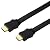 PLANEX HDMIフラットケーブル1m(ブラック) PL-HDMI01FB