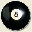 8 Ball Pool Auto Coaster, Single Coaster for Your Car
