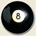 8 Ball Pool Auto Coaster, Single Coaster for Your Car