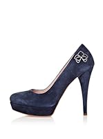 Fornarina Zapatos Cuero (Azul)