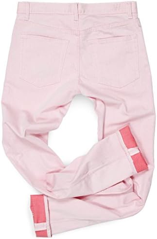 Williamsburg Garment Company Men's Skinny Jeans - South 4th Street (28, Pink)