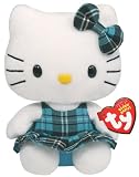 41poR0rkwhL. SL160  Ty Beanie Baby Hello Kitty   Aqua Plaid