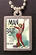 Hand Made Womens Retro "Man Bait" Chain Necklace Pendant